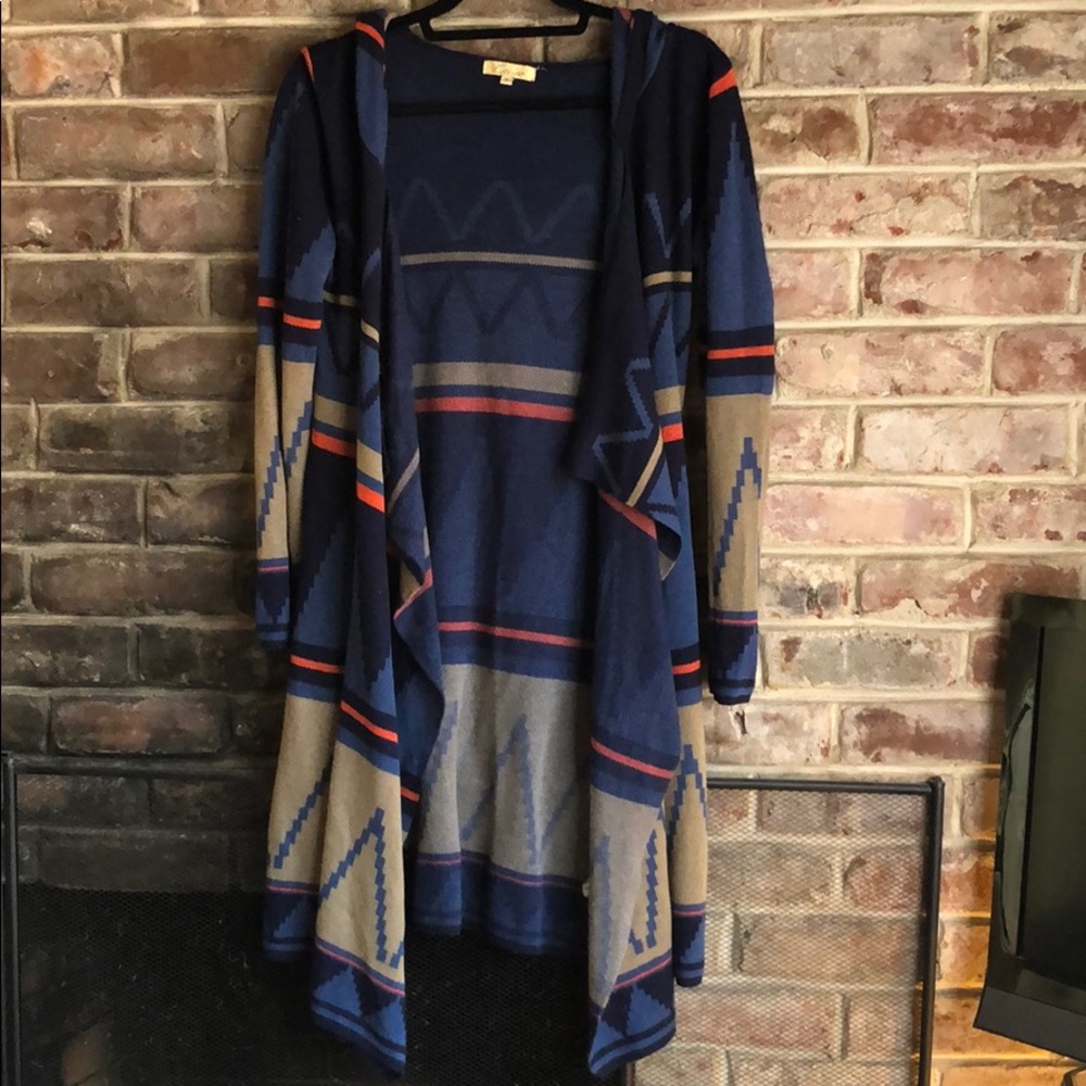 Hoodie open sweater